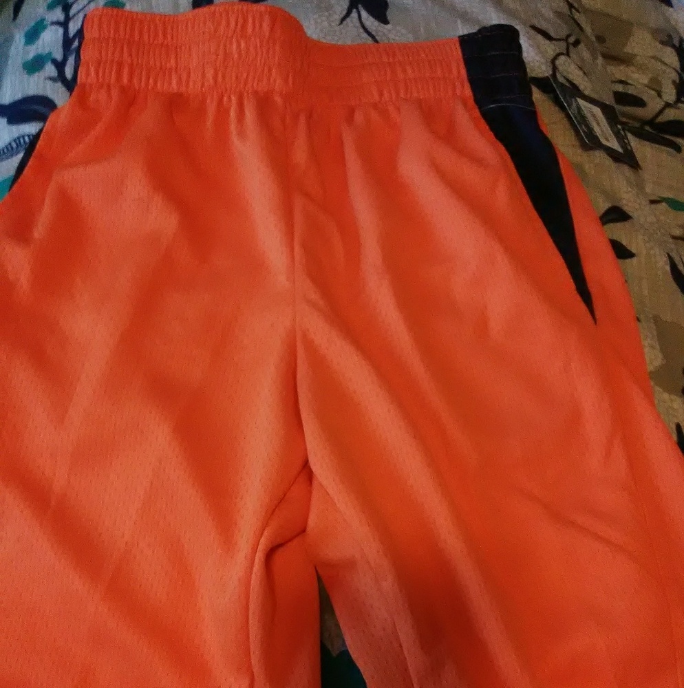 Orange athletica shorts